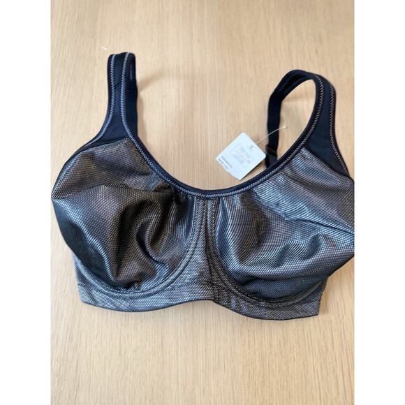 Anita L61232 Women's Black Momentum Underwire Sport Bra US Size 34 G - Picture 3 of 7